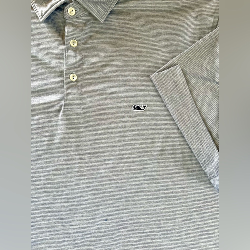 Men’s Vineyard vine polo.